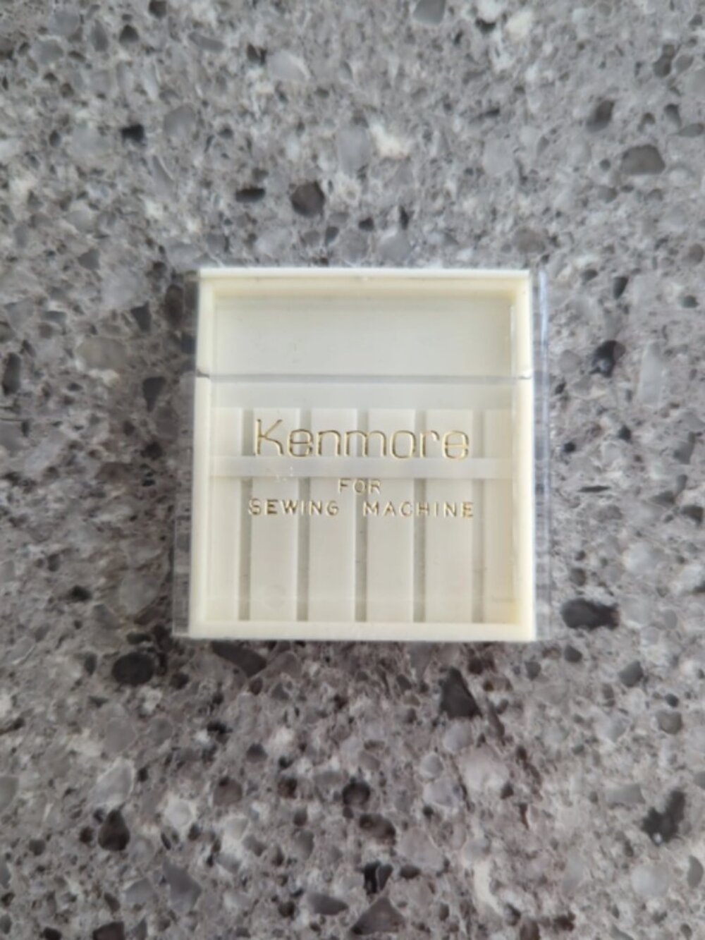 Vintage Kenmore sewing machine needle case